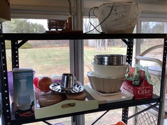 2 Shelves Cookware And Decor