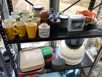 2 Shelves Cookware And Decor