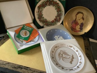 Berta Hummel Tranquility Plate, Lenox Chrystal Plate, Goebel Owl, Wedgwood & More
