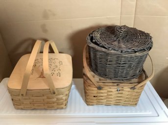 Group Covered Baskets