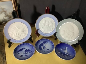 LLadro Christmas Plates, Royal Copenhagen  Plates -Big Group