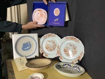 Wedgwood Etruria Plates, Breton Serving Dish, & Monteny Serving Dish