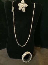 Classic Styling With Bling Costume Jewelry