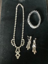 Necklace, Earrings & Bracelet Set- Better Bling Costume Jewelry