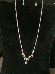 Out For The Evening- Necklace & Earrings Set Costume Jewelry