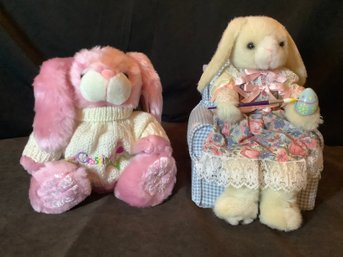 Easter Bunny Plushies