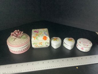 Covered Trinket Dishes