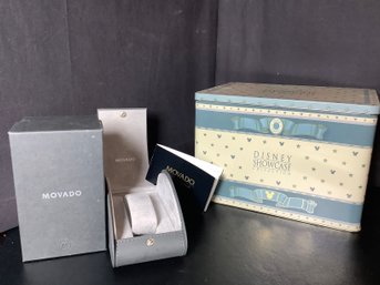 Movado Box & Disney Showcase Box