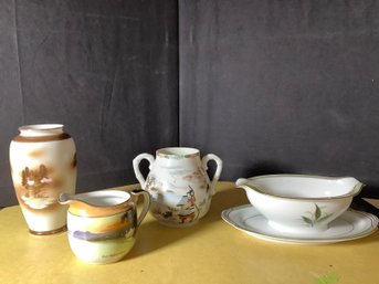 Asian Decor Including Noritake-See Photos