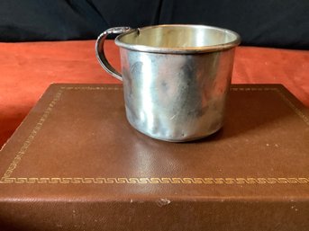 Sterling Silver Antique Handled Baby Cup