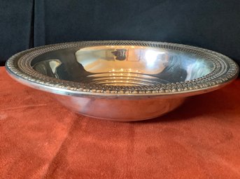 Sterling Silver Serving Bowl- Perfect For Your Fine Dining