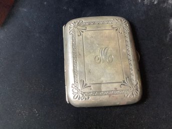 Antique Sterling Silver Cigarette Case
