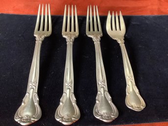 Gorham Sterling Silver 4 Chantilly Forks