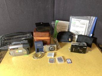 Vintage Digital Cannon Cameras
