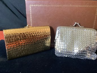 2 Napier Cigarette Case & Sequence Coin Purse