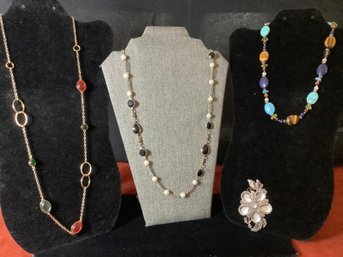 Vintage  Ann Taylor, Chaps, Necklaces & Pendant
