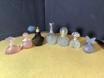 7 Vintage Perfume Bottles