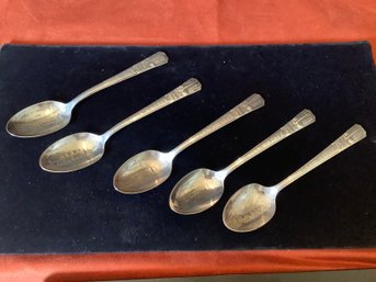 1939 New York Worlds Fair Spoons Collectible