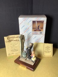 Flambro Emmett Kelly Jr Figurine YOU GO FIRST EMMETT