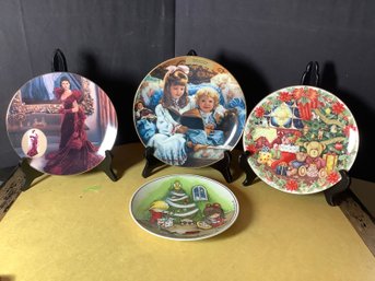 4 Collector Wall Plates