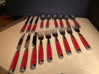 Service For 6, Forks, Knives & Spoons