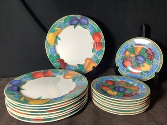 Victoria Beale Forbidden Fruit Plates For 8