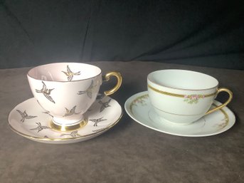 Royal Tuscan Swallow & Imperial Crown China-Collectible Cups & Saucers