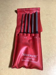 Starrett Drive Pin Punches