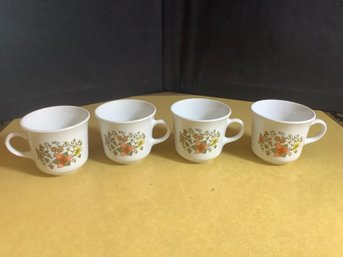 Vintage Corelle Indian Summer  Cups