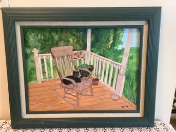 Signed Painting Artwork Toots