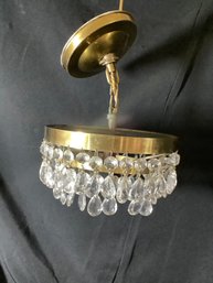 Crystal Ceiling Light Fixture