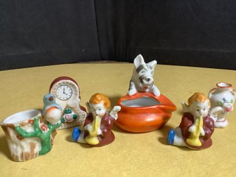 Scottie, Made In Occupied Japan & 5 More Collectible Pieces