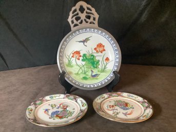 Asian Decor With Pewter-See Description