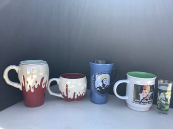 Disney Group Of 4 Disney Mugs & More