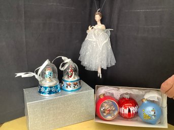 More Holiday Ornaments Ballerina, New York, Snoopy & More