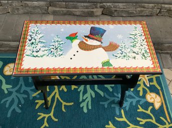 Christmas - Holiday Snowman Table