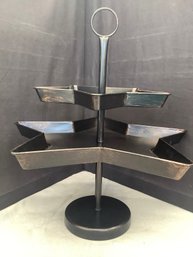 Star Shaped Tiered Tray Unit