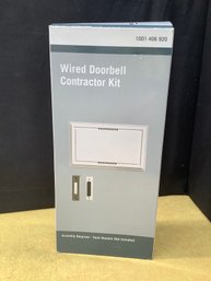 Wired Doorbell Contractor Kit-New Open Box
