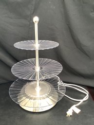 3 Tier Bella Cucina Revolving Dessert Display