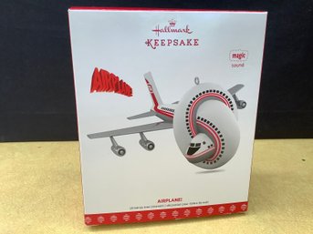 New-Hallmark Keepsake Magic Sound Airplane