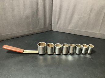 8 Craftsman Sockets 3/4 Inch Thru  1-1/4 Inch