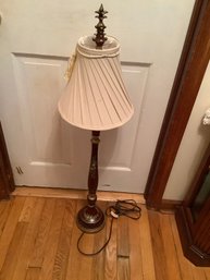 Tall Table Top Wood Lamp