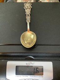 Sterling Silver A Michelsen Enameled Spoon