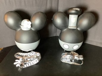 Disney Popcorn Buckets With Straps Minnie And Mickey Mouse
