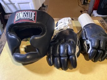 Boxing Gloves & Head Gear