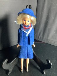 KLM Mini Stewardess Doll