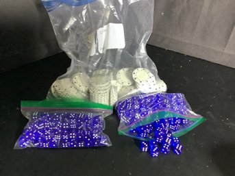 Dice And Playing Chips