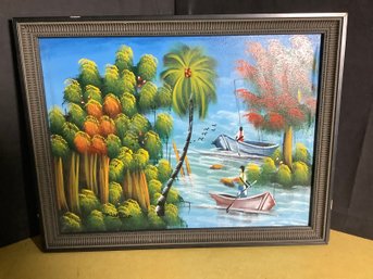 Signed Art Work From Jamaica
