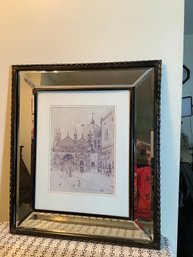 Framed Print Of St Marks Basilica By Adelene Fletcher