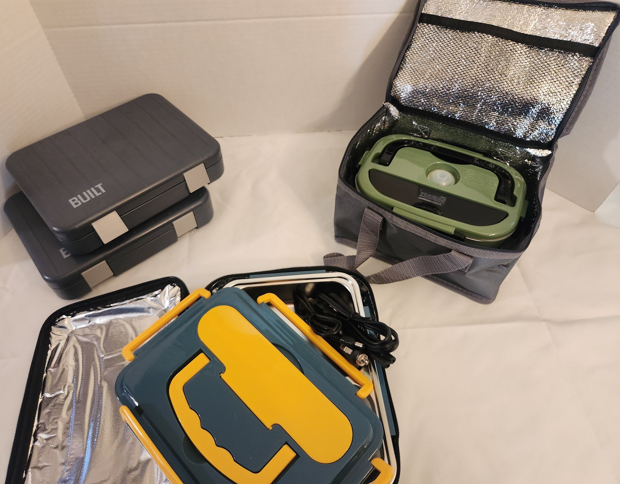 Built, Bento Various Food Lunch Box Travel Camping Containers, One ...
